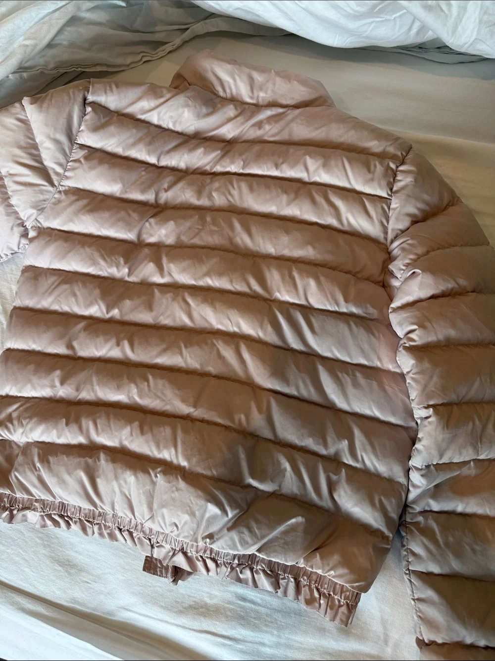 Ralph Lauren Light Pink Quilted Puffer Jacket for Kids